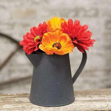 Gray Decorative Metal Pitcher - The Fox Decor
